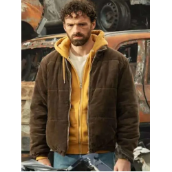 Last Bullet Alban Lenoir Brown Jacket